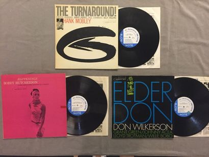  LOT de 3 disques 33 T sur le label BLUE NOTE - Originaux USA : Elder Don/ Don Wilkerson...