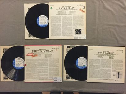 null LOT de 3 disques 33 T sur le label BLUE NOTE - Originaux USA : Elder Don/ Don...