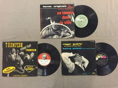  LOT de 3 disques 33 T de Jazz - Originaux France : 33T Bande Originale du Film "Un...