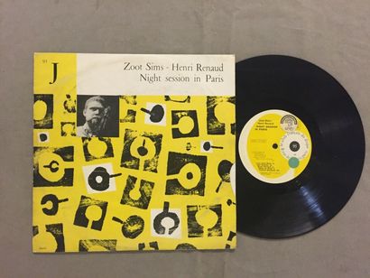 1 disque 33 T de Jazz : 33T Zoot Sims - Henri...