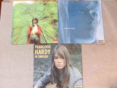 null LOT de 4 disques 33 T de Françoise Hardy et Jacques Dutronc : 33 T Françoise...