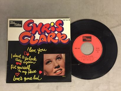 null LOT de 1 disque EP : 45T Chris Clark - I Love You TAMLA MOTOWN ( VG+/EX)

Set...