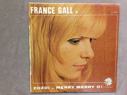 null LOT de 11 disques 45 T de Soul Funk musique brésilienne : 45T France Gall -...