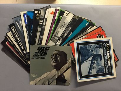 LOT de 26 disques 33 T de Blues - Arhoolie...