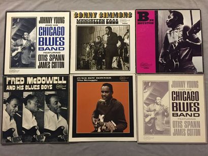 LOT de 12 disques 33 T de Blues - Arhoolie...