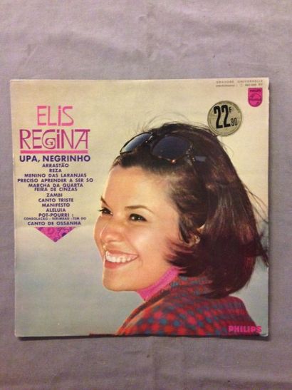 null LOT de 2 disques 33 T de musique brésilienne : 33 T Elis Regina - Upa Negrinho...