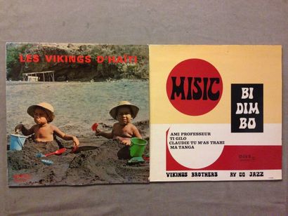 null LOT de 13 disques 33 T de musique des Antilles françaises et Haiti : 33 T Les...