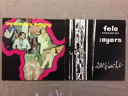 null LOT de 3 disques 33T de Fela Kuti : 33 T Fela Anikulapo Kuti - Unnecessary begging...