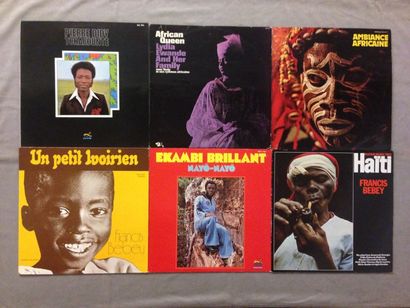 null LOT de 12 disques 33T de musique africaine : 33 T Obey ebezener - singing for...