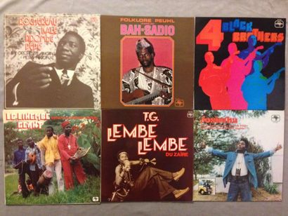 null LOT de 17 disques 33T du label Sonafric : 33 T 4 Black Brothers - Otis Wafua...