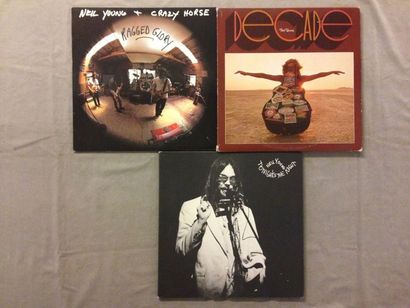 null LOT de 3 disques 33 T de Neil Young : 33T Young Neil - Decade - WARNER BROS...
