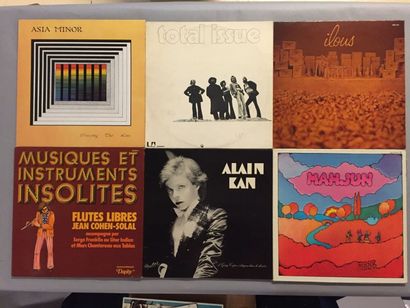 null LOT de 23 disques 33 T de groupe Français : 33T Jean Cohen Solal - Flutes libres...