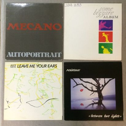 null LOT de 10 disques 33 T de New Wave : 33T Mecano - Autoportrait VINE DIVINE (...