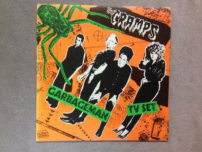 null 1 disque 45 T du groupe The Cramps, pressage original Français : 45T The Cramps...