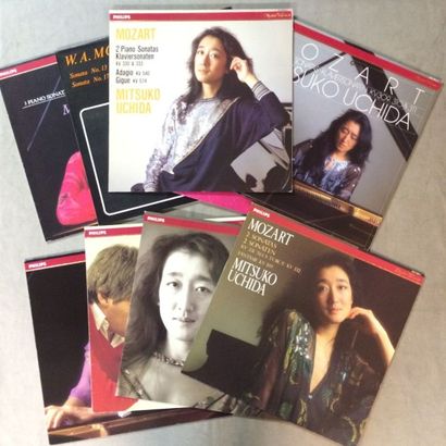 LOT de 9 disques 33 T de Mitsuko Uchida :...