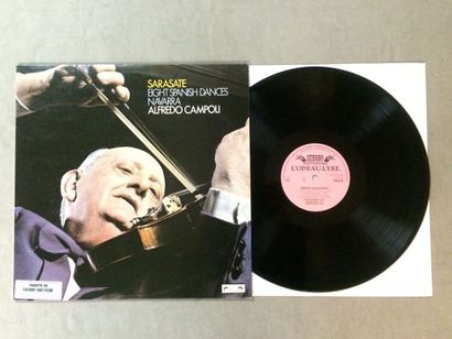 null 1 disque 33 T de Alfredo Campoli, Edition original : 33T Sarasate - Danses Espagnoles...