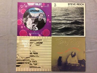 null LOT de 4 disques 33 T de Steve Reich et Terry Riley : 33T Terry Riley - Original...