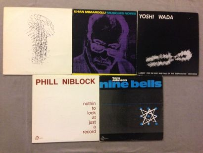 null LOT de 5 disques 33 T de musique expérimentale USA : 33T Phil Niblock - Nothin...