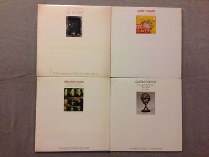 null LOT de 4 disques 33 T de musique expérimentale label Fore : 33T Alvin Curran...