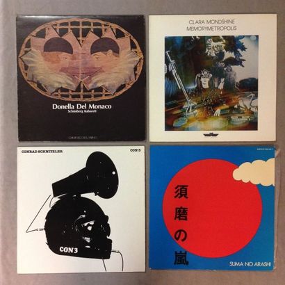 null LOT de 8 disques 33 T electro prog : 33T Elektrictus - Electronic Mind Waves...