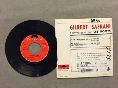 1 disque EP Garage Mod Beat : EP Gilbert Safrani – Les gens s'en vont dans le ciel...