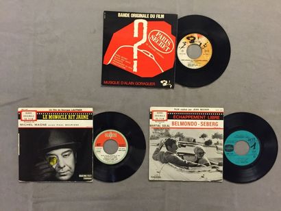 null LOT de 3 disques EP de Bandes Originales de films Jazz : EP Alain Goraguer –...