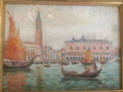 null Paul Justin Marcel BALMIGERE (1882-1953)

" Vues de Venise" 

Deux sur panneau...