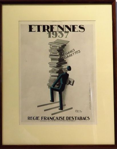 null Affiche Publicitaire "Régie Française de tabac", d’après les éditions originales

34...