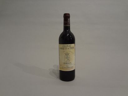 null 3 Bouteilles - Château Marquis de Terme, 1995, GCC de Margaux (2 étiquettes...