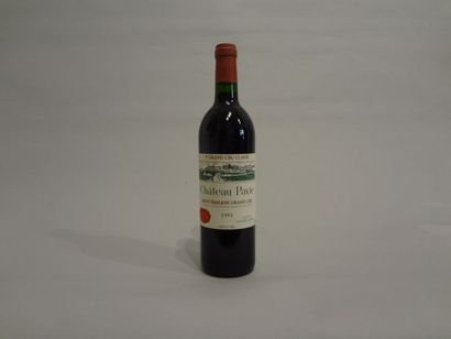 null 12 Bouteilles - Château Pavie, 1993, 1er GCC A de Saint Emilion (4 étiquettes...