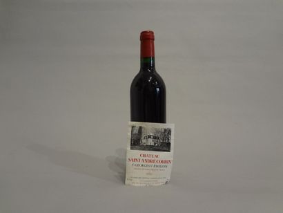 null 6 Bouteilles - Château Saint André Corbin, 1994, Saint-Georges Saint Emilion...