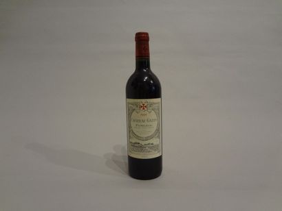 null 9 Bouteilles - Château Gazin, 1996, Pomerol (1 étiquette tâchée)