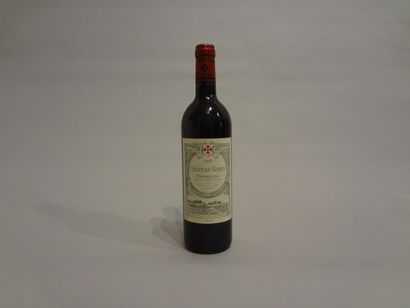 null 9 Bouteilles - Château Gazin, 1996, Pomerol (1 étiquette tâchée)