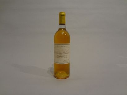 null 1 Bouteille - Château Broustet, 1981, 2e GCC de Barsac (étiquette piquée; niveau...