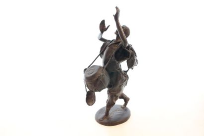 null Ecole XXe siècle - "Joueur de Tam-Tam", Bronze

H.: 36 cm