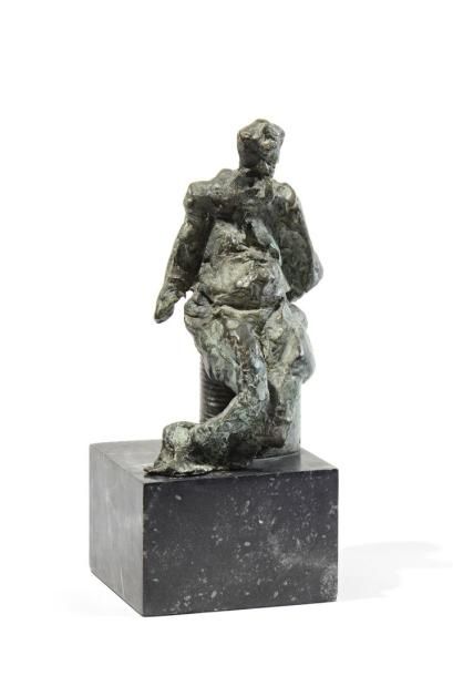 null DAMIANO Bernard (1920-2000) 

"Homme assis" - Sculpture faisant partie de la...
