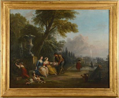 null LALLEMAND Jean-Baptiste (Dijon 1716 - Paris 1803)

"Offrande des fleurs dans...