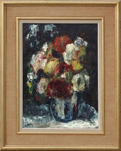 Henry d’ANTY (1910-1998) Bouquet 

Huile sur toile, signée en bas à gauche 

46 x...