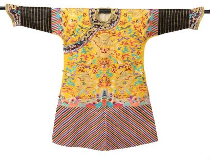 Robe dragon ou Jifu, Chine, début XXème siècle,...