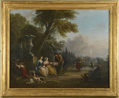 null Jean-Baptiste LALLEMAND (Dijon 1716 - Paris 1803)

"Offrande des fleurs dans...