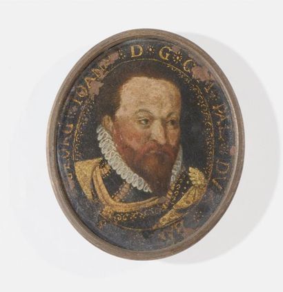 null Portrait d'un général de trois-quart

Miniature sur cuivre.

L'Homme porte une...