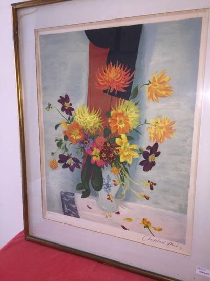 null D'après Roger CHAPELAIN-MIDY (1904-1992)

"Bouquets de fleurs"

Lithographie...
