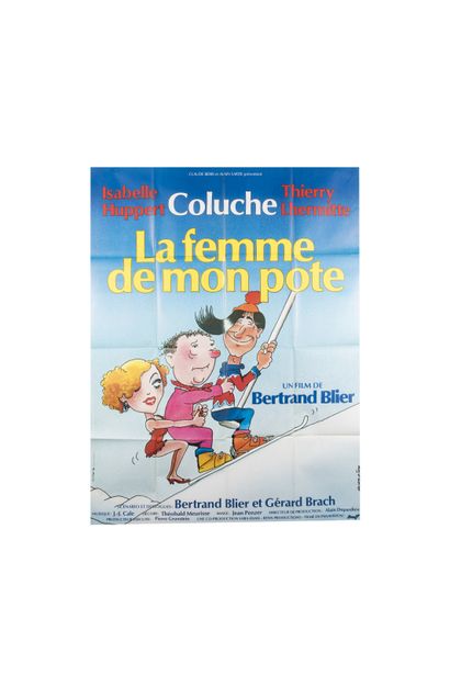 null Lot de 11 affiches anciennes de La Cinémathèque française :
- La femme de mon...