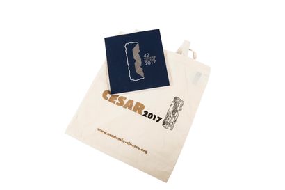 null Catalogue officiel de la 42e cérémonie des César 2017 + Sac en toile "César...