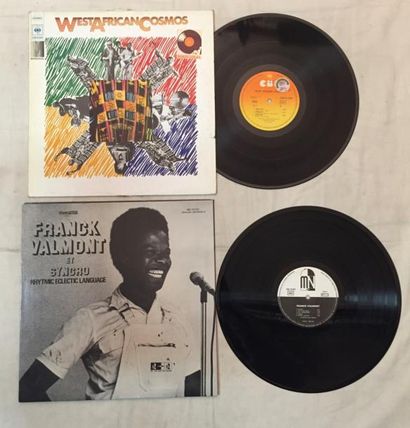 JAZZ Lot de 6 disques 33 T de Jazz Funk de musiciens Antillais comprenant : Michel...