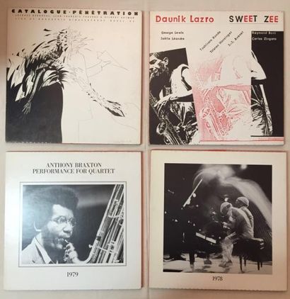 JAZZ Lot de 38 disques 33 T de Free Jazz du label HAT HUT.
VG à EX / VG+ à NM
Set...