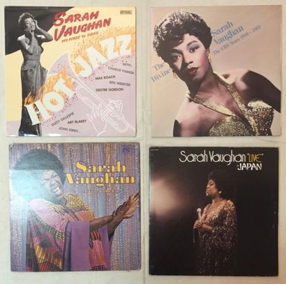 JAZZ Lot de 50 disques 33 T et 21 disques 45 T EP/ disques 45 T de chanteuses de...