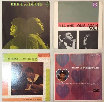 JAZZ Lot de 50 disques 33 T et 21 disques 45 T EP/ disques 45 T de chanteuses de...