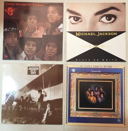 SOUL / RNB / FUNK Lot de 8 disques 33 T et de 4 disques 45 T de michael Jackson et...