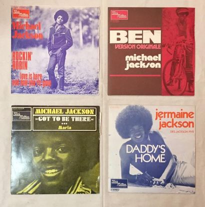 SOUL / RNB / FUNK Lot de 8 disques 33 T et de 4 disques 45 T de michael Jackson et...